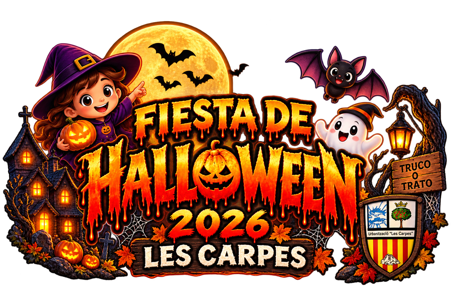 Fiesta de Halloween 2026 · Les Carpes